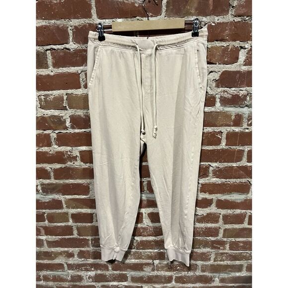 aerie Pants - Aerie Joggers Sweatpants Size Medium Beige Womens